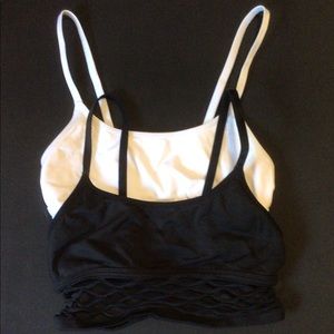 PINK VICTORIAS SECRET Long-Line Fishnet Bralettes